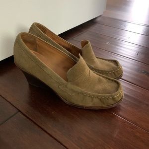 Michael Kors Suede Wedge Loafer